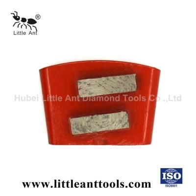 Two Rectangle Segment HTC Diamond Grinding Plates