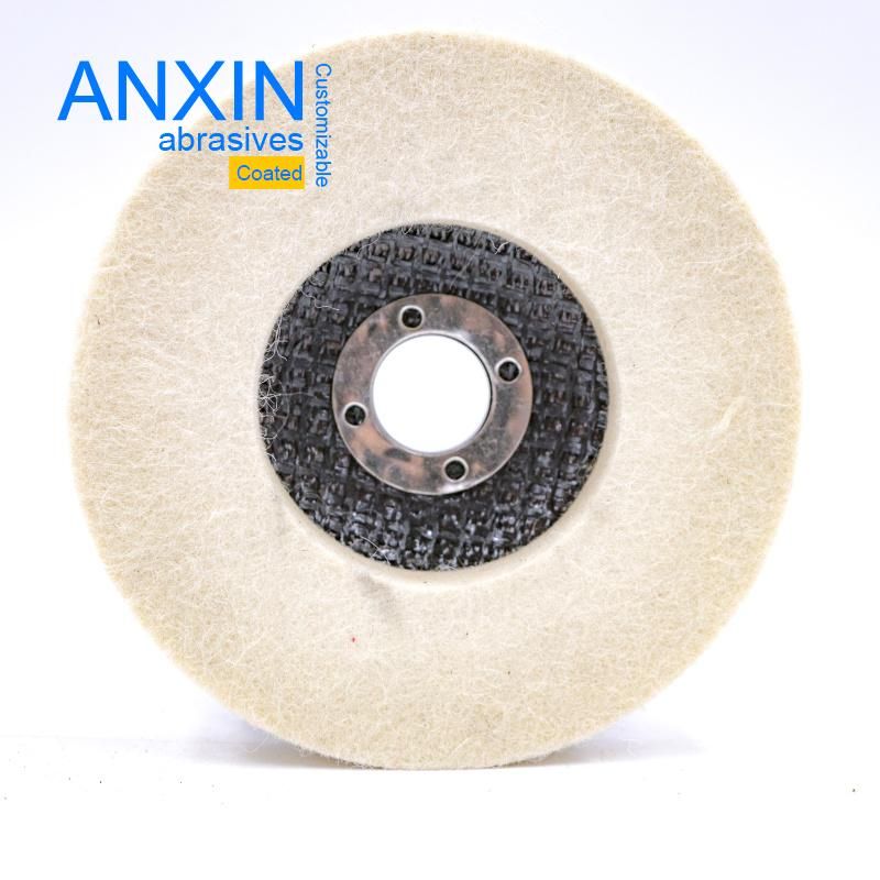 Woolen Radial Flap Disc for Stainless Steel Finishing Polish