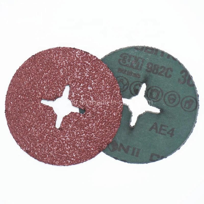 Aluminum Oxide Abrasive Metal Polishing Vulcanized Fiber Back Fiber Disc