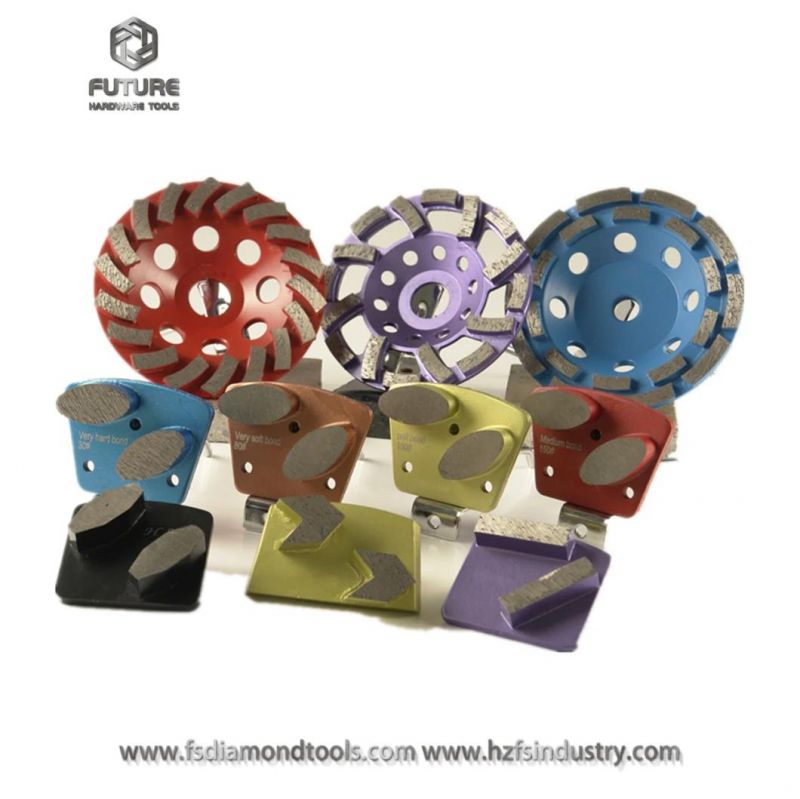Wet Dry Grinding Abrasive Tool Terrazo Metal Bond Diamond Concrete Grinding Pad
