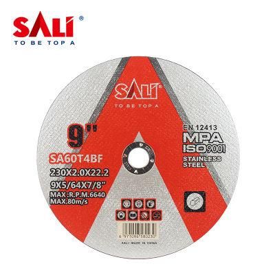 Sali 9inch 230*2.0*22mm Professonal Quality Stainless Steel Cutting Disc