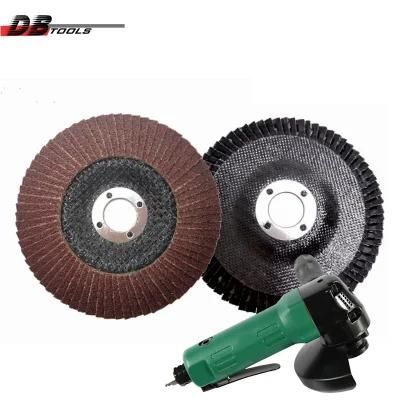4 Inch 100mm Emery Cloth Disc Flap Disc 5/8 Inch Arbor P80 for for Metal Derusting