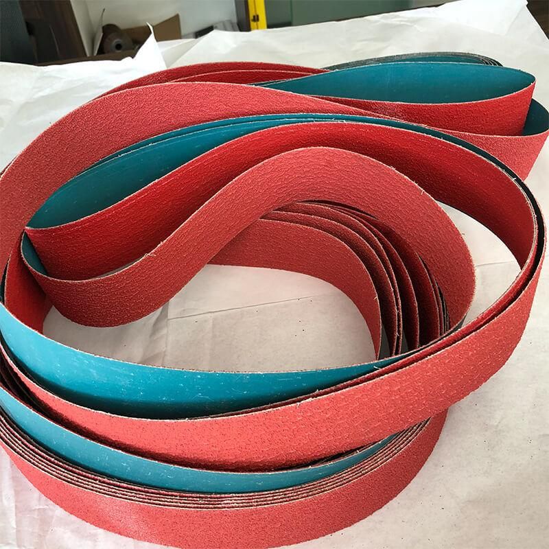 High Quality Hot Sale Wear-Resisting Ceramic Grain Sanding Belt for Grinding Stainless Steel and Metal