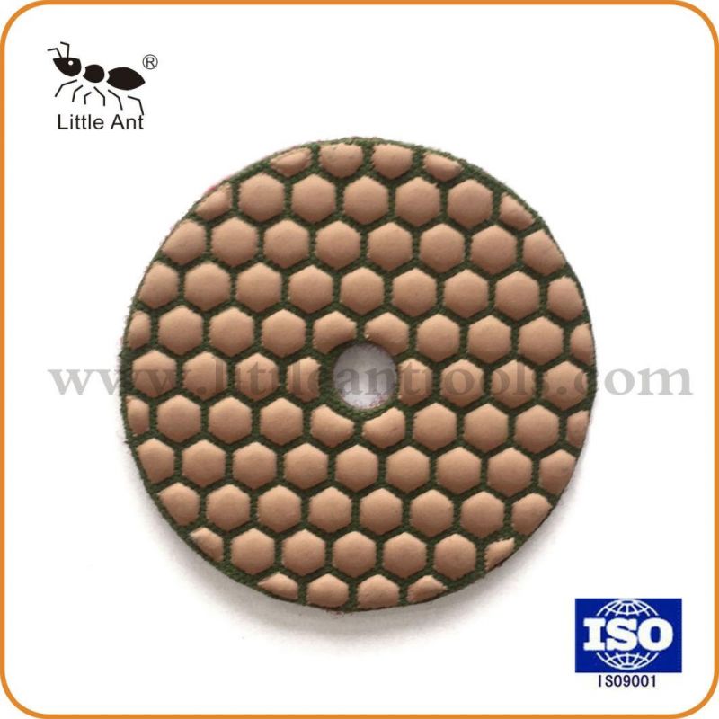 80mm, 100mm, 125mm Dry Polishing Pad 3-Inch Dry Flexible Diamond Polishing Pad