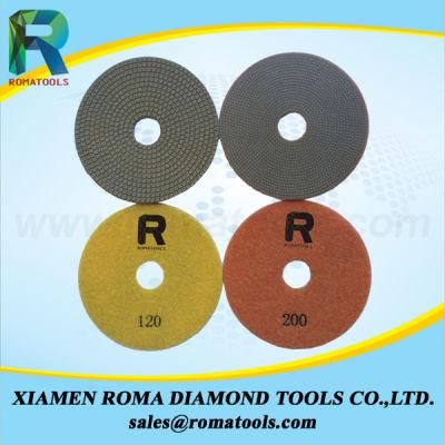 Romatools Diamond Polishing Pads Wet Use 100#