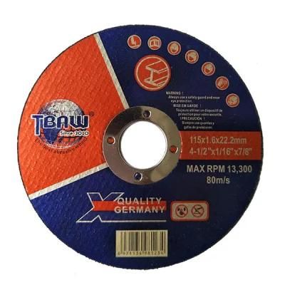 4.5inch Abrasive Cutting Wheel Durable Discs Cutting Tools 115*2*22mm