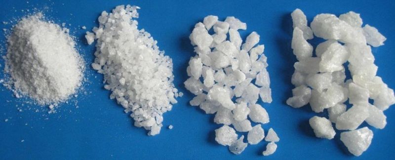 Trigonal White Fused Alumina Blasting Media Al2O3 99.7% for Surface Cleaning