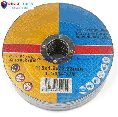 Super Long Durable Efficient 4 1/2 Inch Cutting Wheel Cutting Disc for Metal Stainless Steel with Power Tools