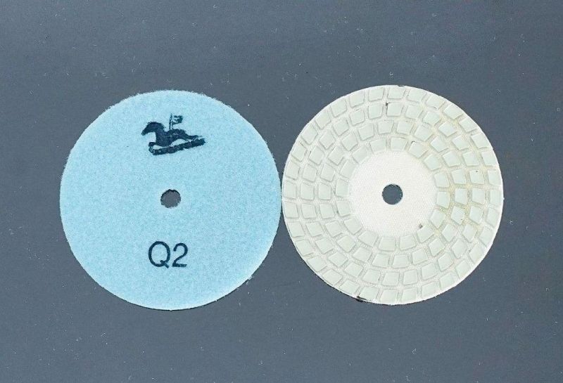 Top Manufacturer Qifeng Diamond 4-Step Dry Polishing Pads for Marble/ Granite