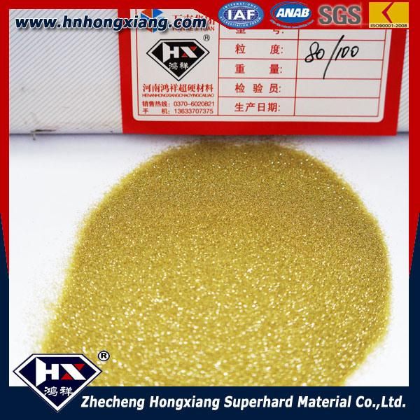 Industrial Synthetic Yellow Diamond Powder for Granite