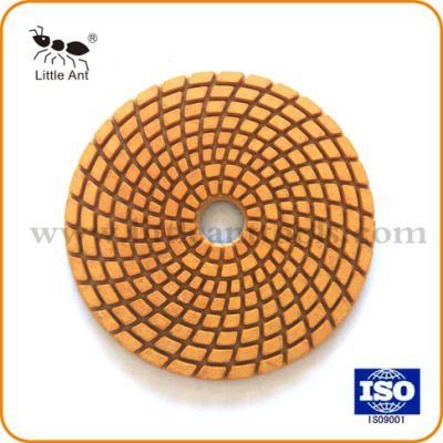 4-Inch Wet Use Floor Diamond Polishing Pads for Quartz Granite