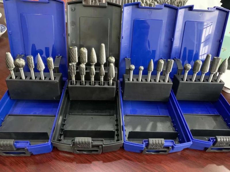 Set of carbide burrs series package service
