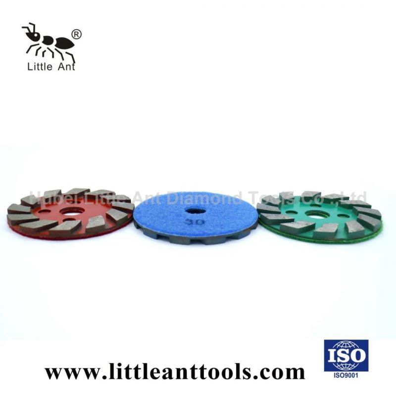 High Efficiency Wheel Diamond Grinding Plates for Concrete Floor