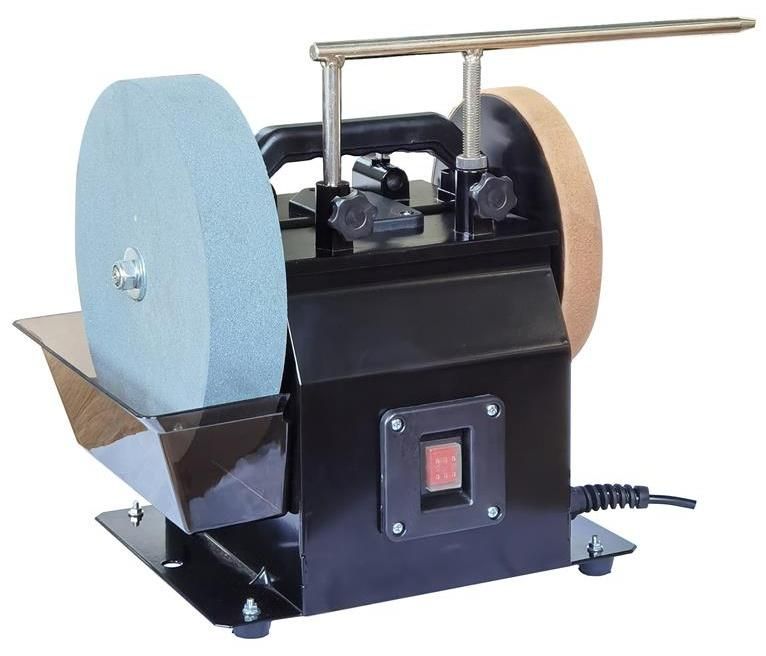 Wholesale 220V 500W 200mm Bench Surface Grinder with Wa Grinding Wheel