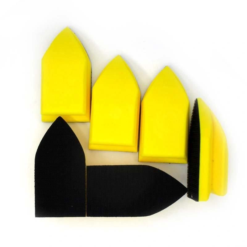 100X50mm PU Foam Hand Sanding Block for Hook & Loop Sanding Disc