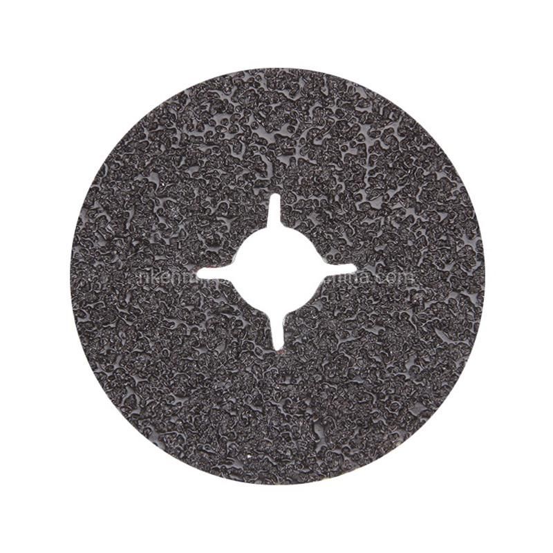 180mm Abrasive Silicon Carbide Sanding Disc Resin Over Resin Fiber Disc for Stainless Metal