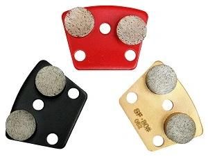 Trapezoid Diamond Concrete Abrasive Tool Polishing Pad Grinding Plate Shoe