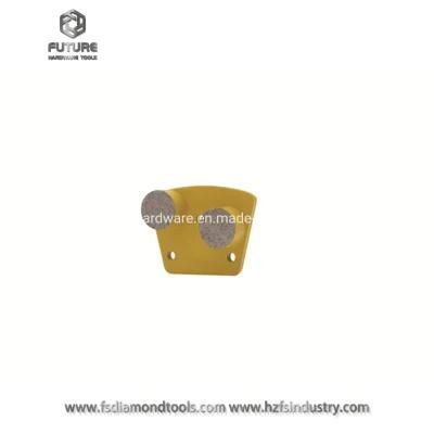 Trapezoid Diamond Segments Metal Bond Grinding Pads for Concrete