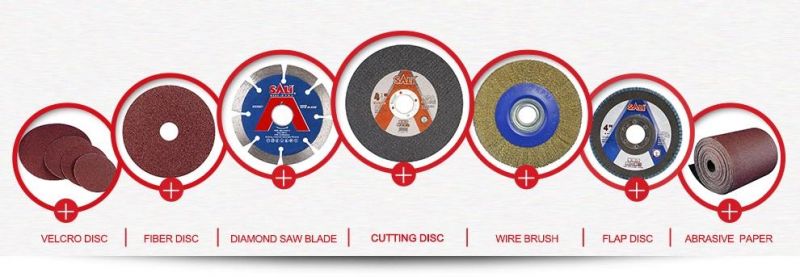 En12413 Standard Cutting Wheels for Cutting Steel