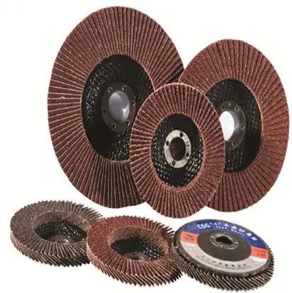 4"X5/8" 100mmx16mm T27 & T29 Aluminium Oxide (ALOX) Flap Discs for Metal