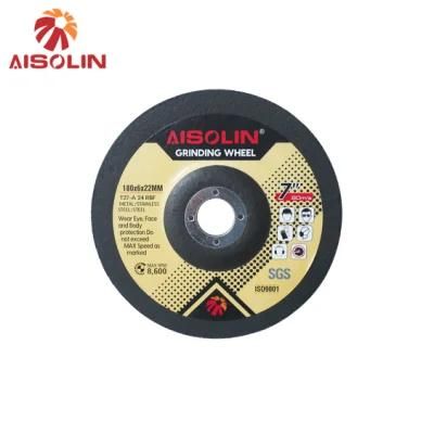 7inch Abrasive Wheels Stainless Steels Tooling Grinding Wheel 180X6X22mm for Metal Fabrication