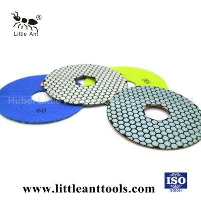 7-Inch Flexible Diamond Dry Polishing Pad for Granite