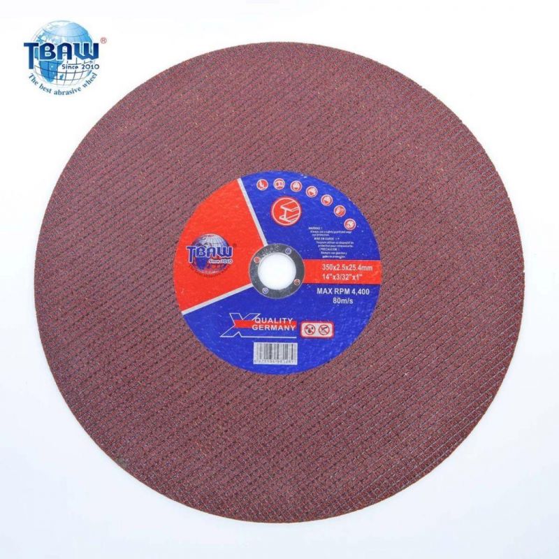 Single Net 350mm Cutting Disc Cut off Wheel Cutting Wheel Stone Cutting Wheel Hot Sale Tbaw Cutting Wheel High Quality Cutting Wheel China Suppliers