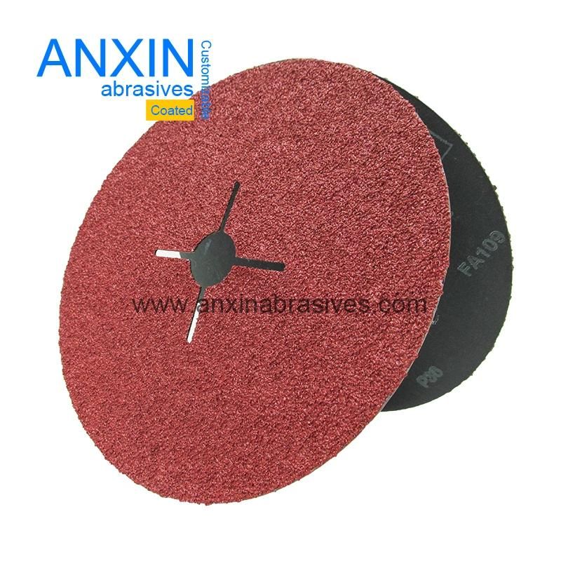 Cross Hole Fiber Disc with Alumium Oxide Material