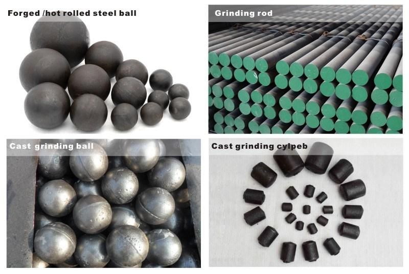 High Carbon Forged Steel Grinding Ball with Low Abrasion