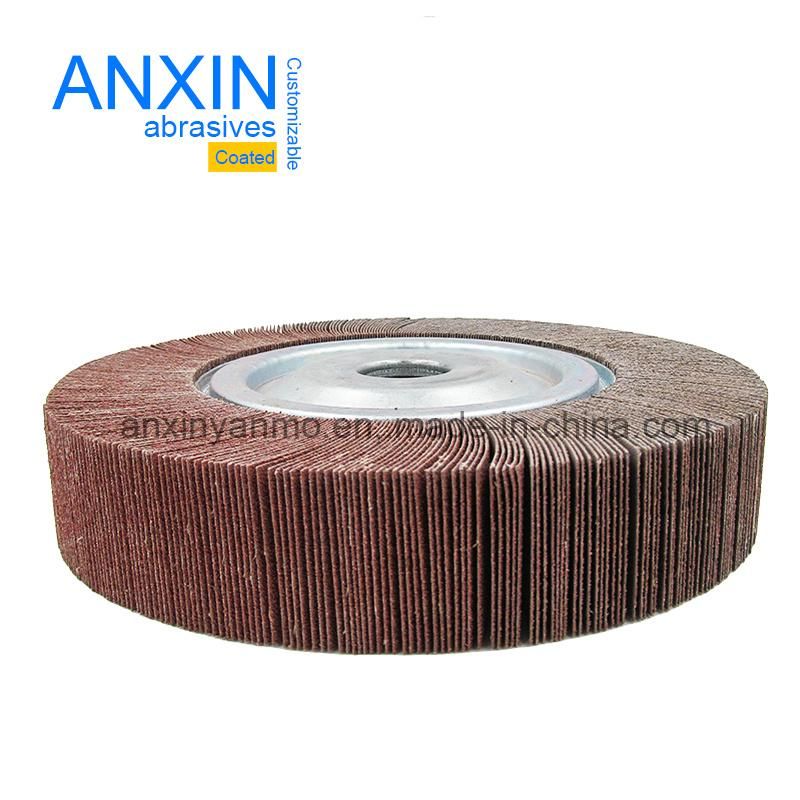 Aluminum Oxide Unmounted Flap Wheel with Chuck for Grinding Metal