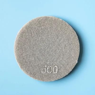 Qifeng Manufacturer Power Tools Resin-Bond Wet Diamond Polishing Pad for Concrete and Stone