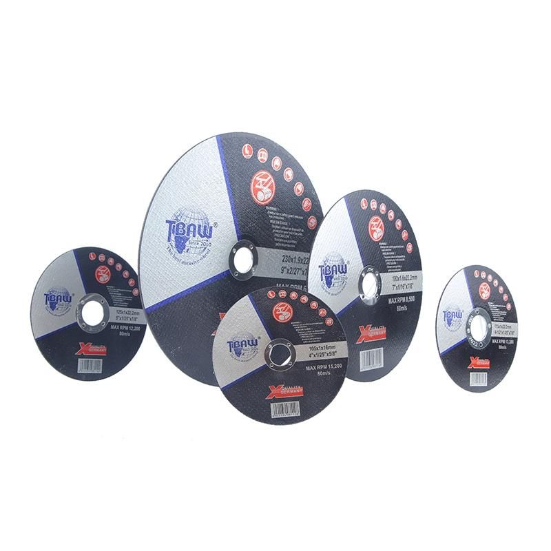 Disco De Corte Manufacturers Price Cutting Wheels 4 Inch 105X1.2mm Abrasive Disc for Metal and Stainless Steel and Inox Cutting Discs