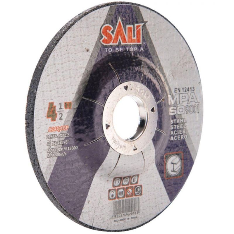 Sali 4.5′ ′ 115*6*22.2 T27 Grinding Disc Wheel for Metal Inox with MPa Certificate