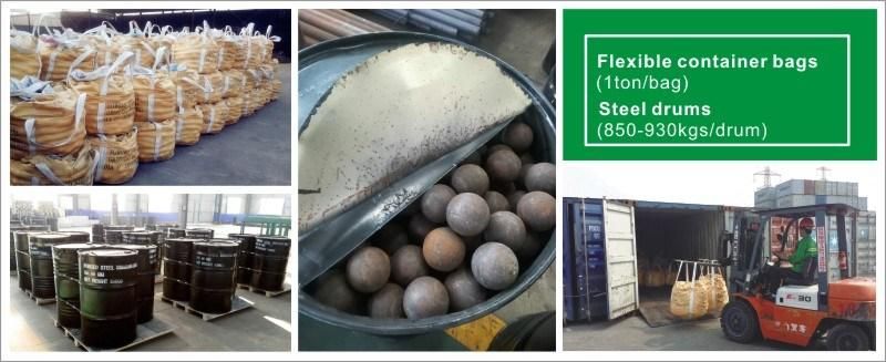 Dia20-150 Forged Steel Grinding Balls for Mining and Cement Ball Mill SGS BV