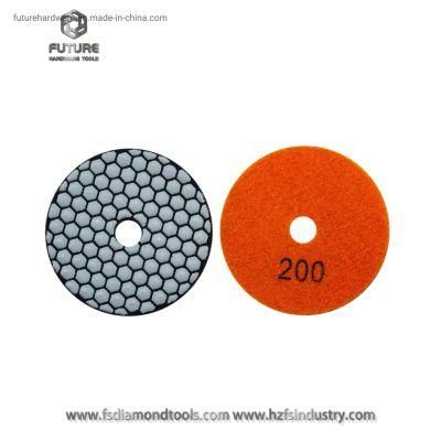 Wholesale Resin Bond Honeycomb Dry Use Diamond Polishing Pad for Concrete and Stones