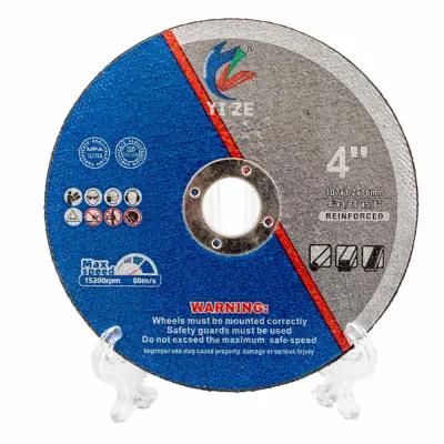 105X1X16mm Good Performance Cutting Disc 4 Inch Steel Cutting Wheel Cut off Disc