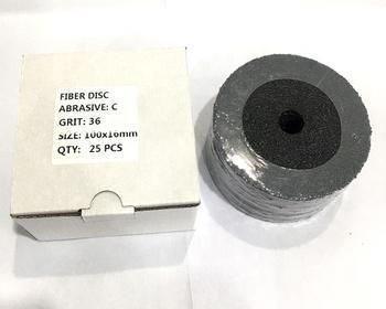 High Quality Premium 115mm 60# Silicon Carbide Fiber Disc for Grinding Stainless Steel and Metal