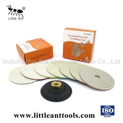 White Diamond Flexible Polishing Pads for Wet Usage Only