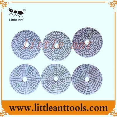 3 Steps Little Ant Brand Stone Processing Polishing Tool, Diamond Polishing Pad