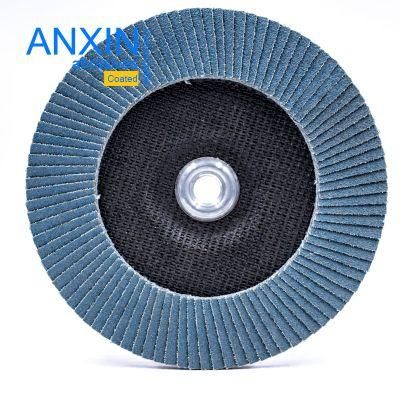 Chinese Zirconia Flap Disc with Metal Screw Backiing
