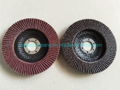 Power Electric Tools Accessories 4&quot; Abrasive Sanding Flap Discs for Stainless Steel Metal Wood Ceramic