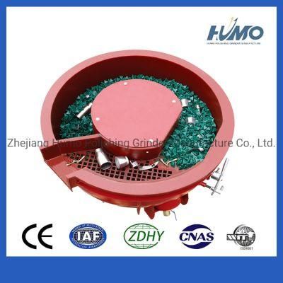 U Shape Bowl with Separating Unit Vibratory Machine Ceramic Polishing Machine 400L