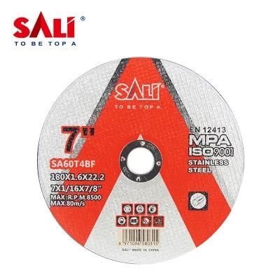 Sali 7inch 180*1.6*22mm Professonal Quality Stainless Steel Cutting Disc