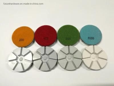 Resin Bond Diamond Concrete Floor Dry Polishing Pads Grinder Pads