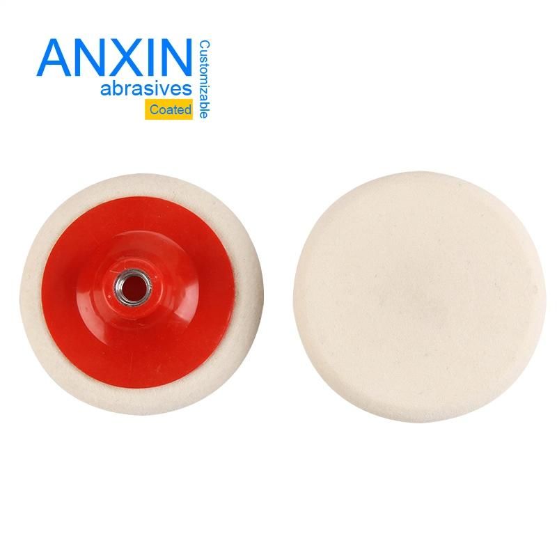 Wool Felt Flap Flat Vertical Disc for Fine Polishing