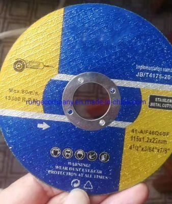 Power Electric Tools Parts 4.5inch Metal Cut-off Discs Grinding Wheel for Metal/Stainless Steel