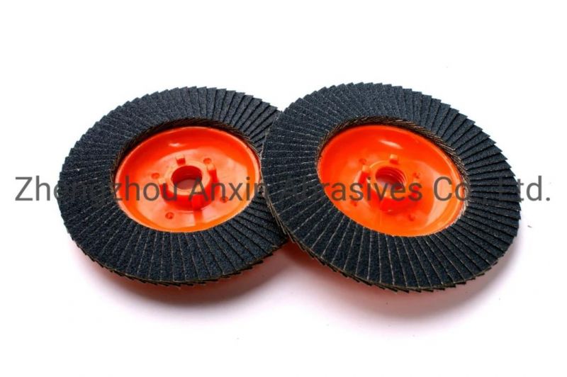 Zirconia Flap Disc with 5/8"-11 Plastic Backing