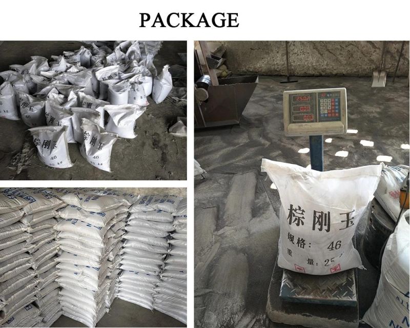 Wholesale High Purity Brown Alumina Oxide for Steel Cutting