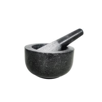 Wholesale Price Granite Mortars and Pestles Size 14X8cm for Kitchen Use