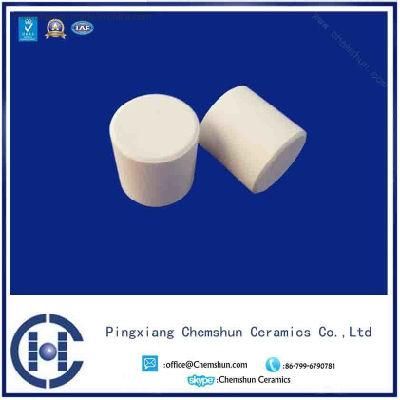 Wear Resistant Alumina Cylinder Blocks Liners with Low Abrasion Loss